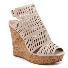 Incaltaminte Femei Charles by Charles David Apt Wedge Sandal Taupe