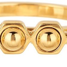Rachel Zoe Mia Bar Ring - Size 7 GOLD