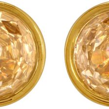 Michael Kors Crystal Gold-tone Medium Stud Earrings N/A