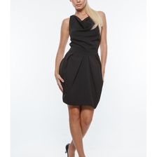 Rochie neagra cu bretele la spate, Emily G