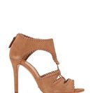 Incaltaminte Femei Schutz Sandstone Tory Whipstitched Open Toe High Heel Sandals Sandstone
