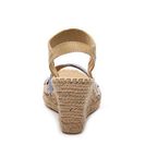 Incaltaminte Femei White Mountain Laugh Line Wedge Sandal Denim BlueTan