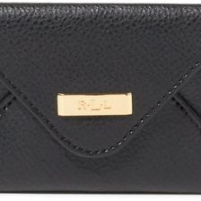 Ralph Lauren Leather Envelope Card Case Black