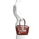 Accesorii Femei Kelly Katie Kelly Katie Triple Compartment Satchel Cognac