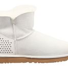 Incaltaminte Femei UGG Mini Bailey Button Geo Perf White Twinface