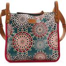 Accesorii Femei Fossil Fossil Keyper Crossbody Bag TurquoiseGreenPink Multi