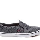 Incaltaminte Femei Vans Asher Lo Perforated Slip-On Sneaker - Womens Charcoal