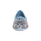 Incaltaminte Femei Alexander McQueen Scarpa Tessuto SCuoio Turquoise