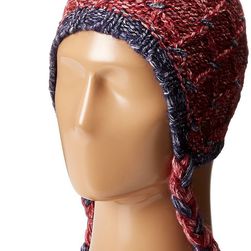 Roxy Down Rail Knit Beanie Burgundy