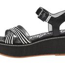 Incaltaminte Femei Sam Edelman Tina Baby Zebra BrahmaVaqueroBlackIvory