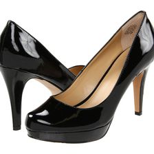 Circa Joan & David Pearly Black Patent