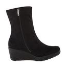 Incaltaminte Femei ara Veda Black Stretch MicroSuede