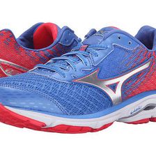 Incaltaminte Femei Mizuno Wave Rider 19 Palace BlueSilverDiva Pink