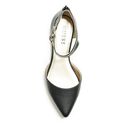 Incaltaminte Femei GUESS Roebella Pointed-Toe Flats black snake