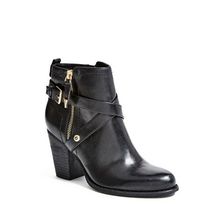 Incaltaminte Femei GUESS Simonne Faux-Leather Booties black