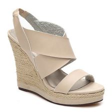 Incaltaminte Femei Michael Antonio Gerey Wedge Sandal Nude