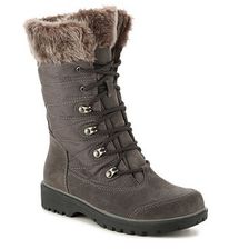 Incaltaminte Femei Bare Traps Satin Boot Grey