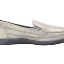 Incaltaminte Femei Crocs Walu Shimmer Leather Loafer Light GreyCharcoal