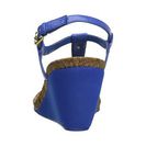 Incaltaminte Femei LAUREN Ralph Lauren Reeta Summer Blue Crinkle Soft Patent