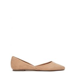 Incaltaminte Femei Forever21 Faux Suede Flats Taupe