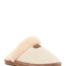 Incaltaminte Femei Bearpaw Effie Genuine Sheepskin Lined Slipper LINEN