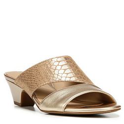 Incaltaminte Femei Naturalizer Buena Sandal Gold Metallic