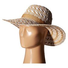 Accesorii Femei Steve Madden Floppy Woven Two-Tone Hat Ivory