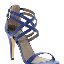 Incaltaminte Femei Michael Antonio Rixy Double Strap Heeled Sandal cobalt