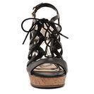 Incaltaminte Femei GUESS Elsiee Wedge Sandal Black