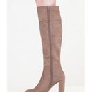 Incaltaminte Femei CheapChic Fierce Style Chunky Faux Suede Boots Taupe