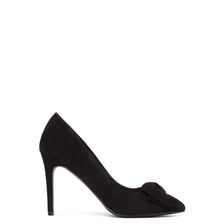 Incaltaminte Femei Forever21 Faux Suede Bow Pumps Black