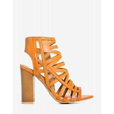 Incaltaminte Femei CheapChic Embark-43m Treasure Hunt Heel Cognac