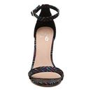 Incaltaminte Femei Mix No 6 Lina Printed Sandal Black