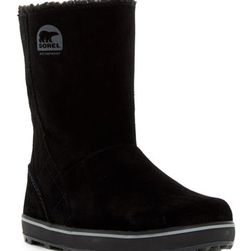 Incaltaminte Femei SOREL Glacy Faux Fur Lined Boot - Waterproof BLACK