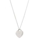 Bijuterii Femei Forever21 Heart Charm Necklace Silver