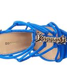 Incaltaminte Femei DSQUARED2 Sandal Blue Elettrico Camoscio