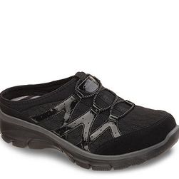 Incaltaminte Femei SKECHERS Relaxed Fit Easy Going Repute Slip-On Sneaker Black