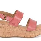 Incaltaminte Femei Born Mertizger Wedge Sandal Pink