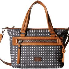 Fossil Dawson Satchel Denim