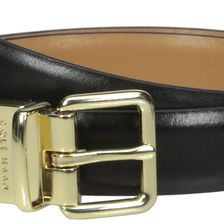 Cole Haan 1" Reversible Dress Calf Belt Black/Acorn