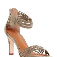 Incaltaminte Femei Corso Como Zimora Heeled Sandal Taupe Silk Nappa