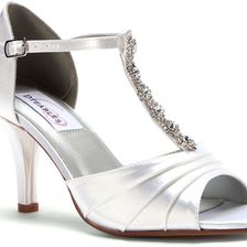 Dyeables Makayla White Satin