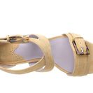 Incaltaminte Femei Johnston Murphy Katarina Reverse Ankle Strap Latte Kid Suede
