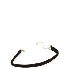 Bijuterii Femei CheapChic Times Three Faux Suede Choker Black