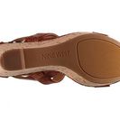 Incaltaminte Femei Nine West Enlighten Wedge Sandal Cognac