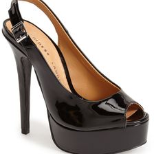 Chinese Laundry Abba Slingback Platform Sandal BLACK
