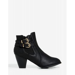 Incaltaminte Femei CheapChic Tail-3 Sweet Revenge Bootie Black