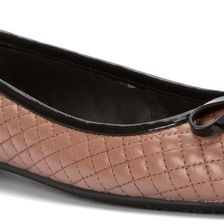 Michael Kors Melody Quilted Ballet Dusty Rose