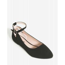 Incaltaminte Femei CheapChic Giselle-26 Ball Out Flat Black