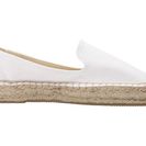 Incaltaminte Femei Soludos Platform Smoking Slipper White Cotton Canvas